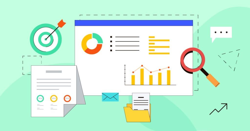 SEO fundamentals diagram showing technical, on-page, and off-page optimization pillars.