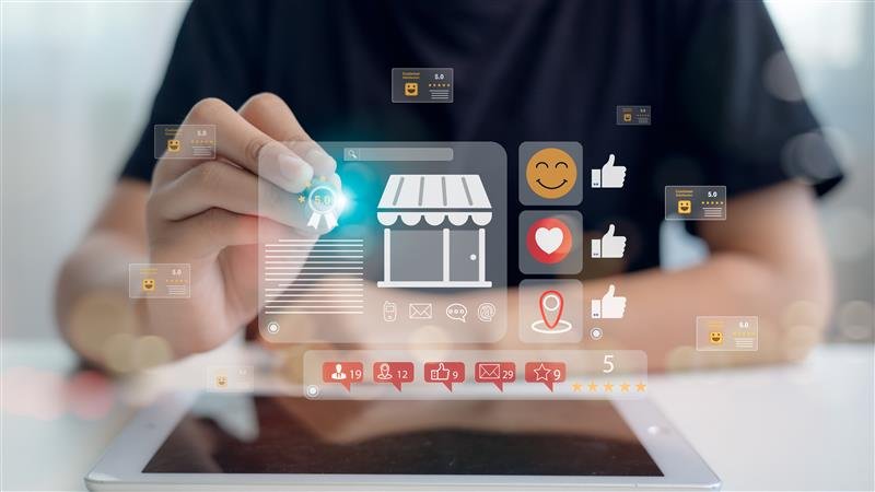 Social media marketing analytics dashboard showing engagement metrics across platforms.