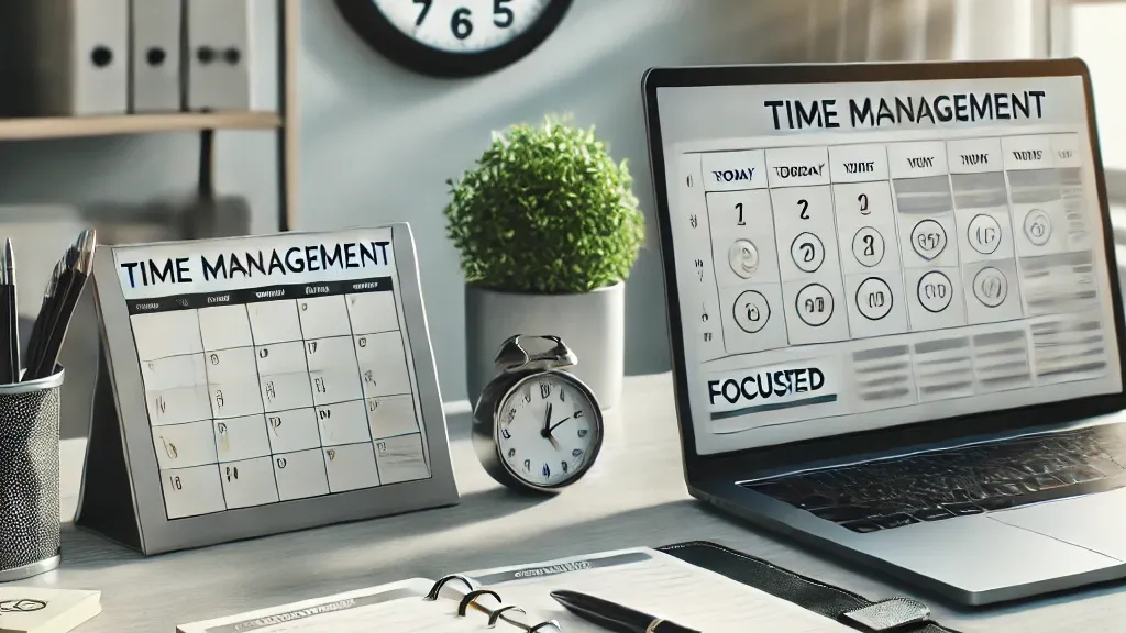 Visual calendar showing how to structure a 25-hour productive work week with deep work blocks, meetings, and breaks