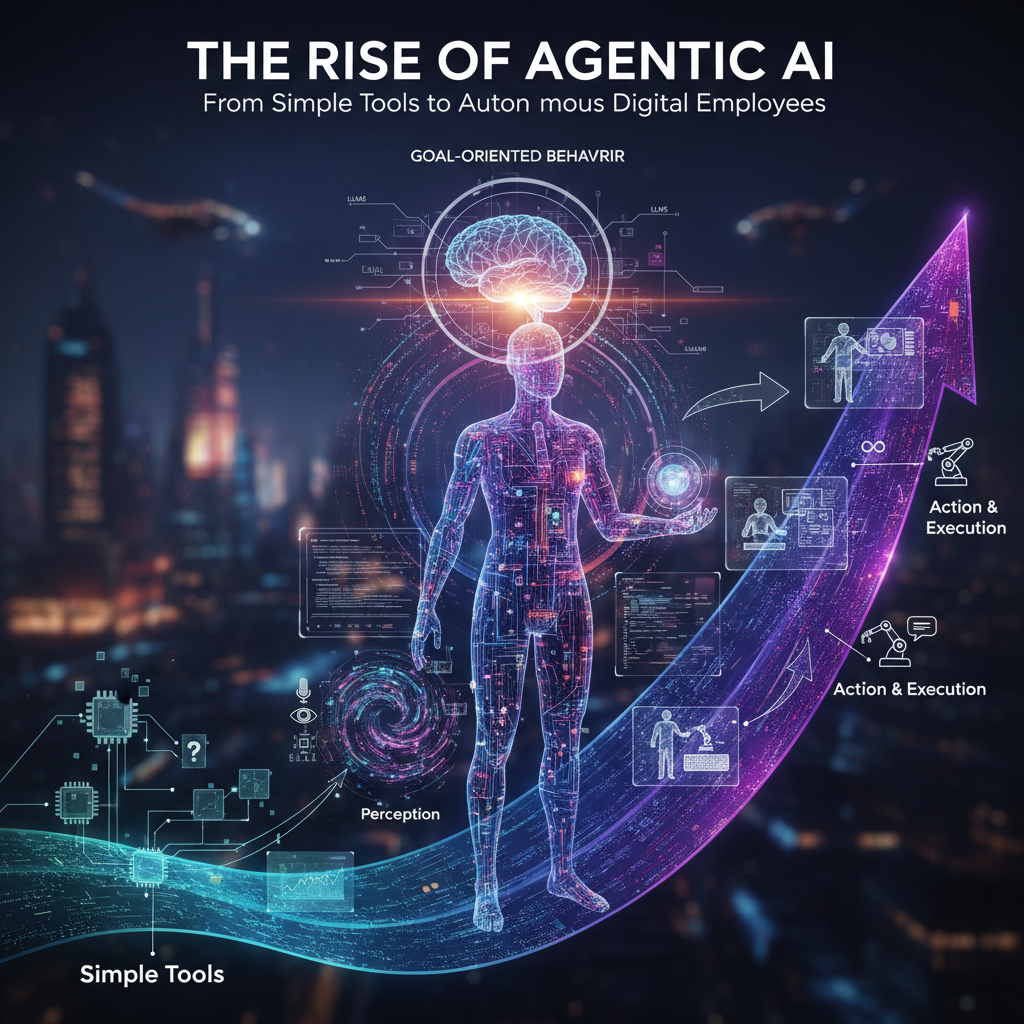 Detailed flowchart showing the complete workflow of an AI agent from goal reception through planning, execution with tools, self-critique, and delivery