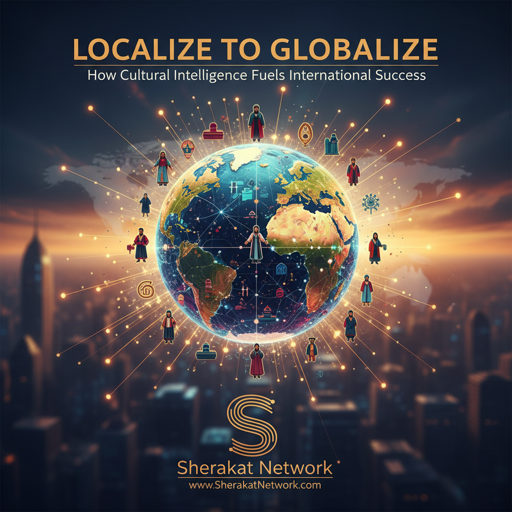 Visual framework showing the four dimensions of cultural intelligence: CQ Drive (motivation), CQ Knowledge (understanding), CQ Strategy (planning), and CQ Action (behavior)