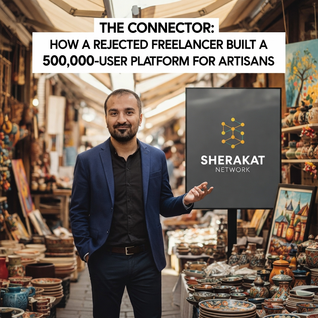 The Connector: How a Rejected Freelancer Built a 500,000-User Platform for Artisans