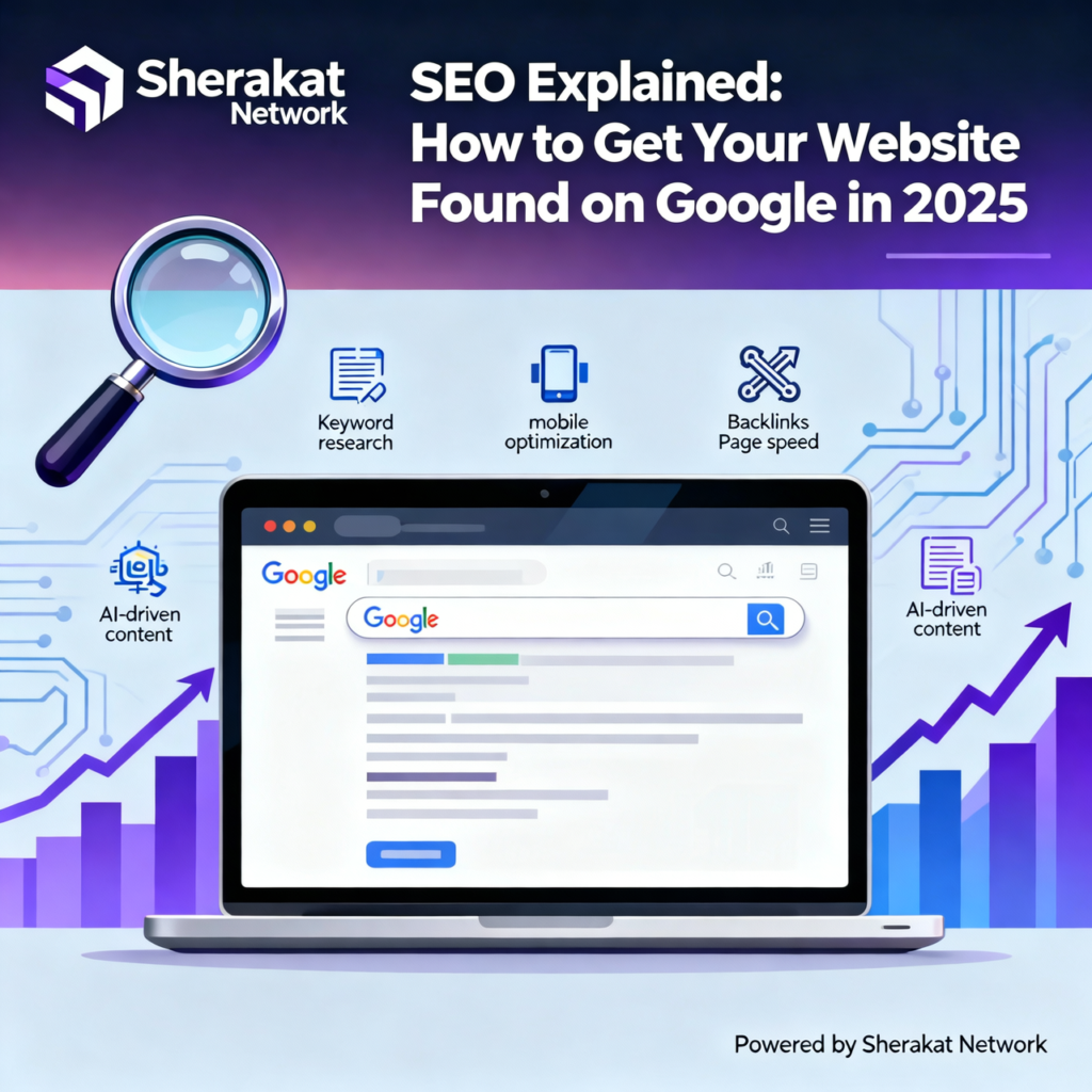 An infographic showing the three pillars of modern SEO: Content & Intent, Technical & UX, and Authority & Trust, all resting on a foundation labeled E-E-A-T (Experience, Expertise, Authoritativeness, Trustworthiness).