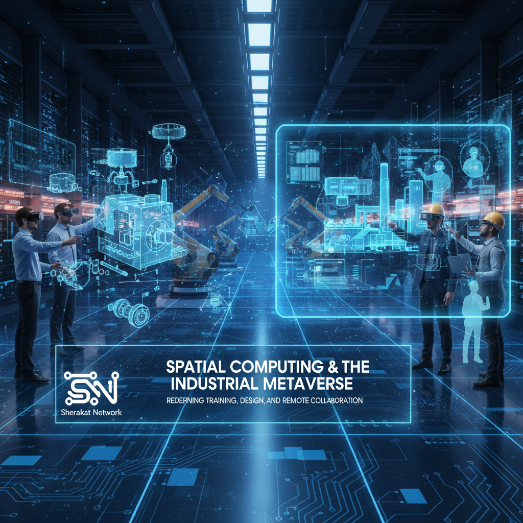 Spatial Computing & The Industrial Metaverse: Redefining Training, Design, and Remote Collaboration