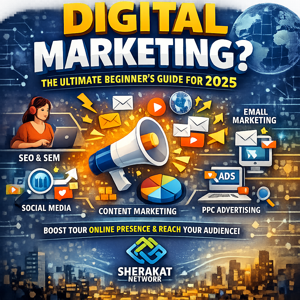 What is Digital Marketing? The Ultimate Beginner’s Guide for 2025