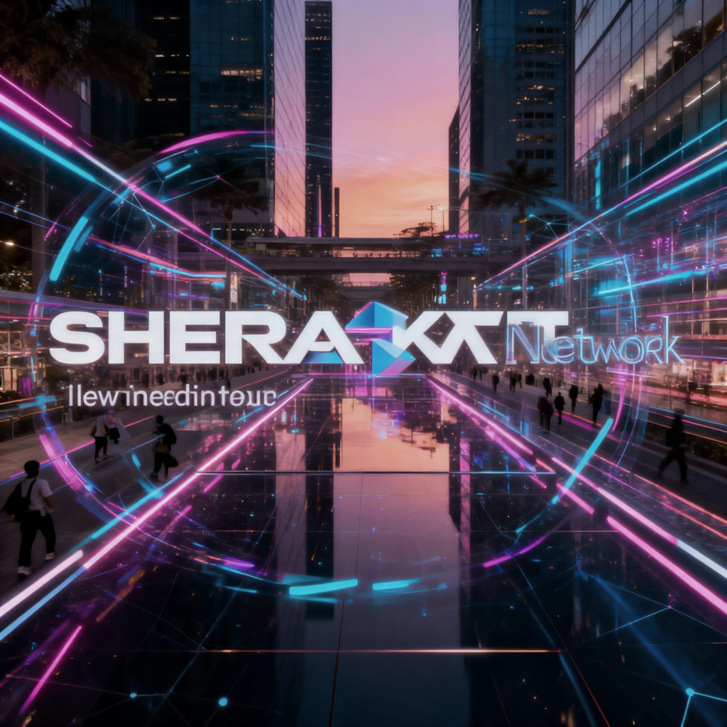 A visual diagram showing a central hub connected to three tiers of partners, with arrows indicating flow of traffic, content, commissions, and support.