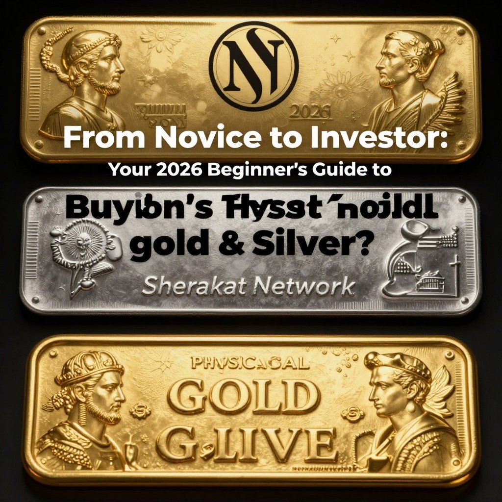 Comparison table showing the differences between investing in gold bars and silver coins for beginners.