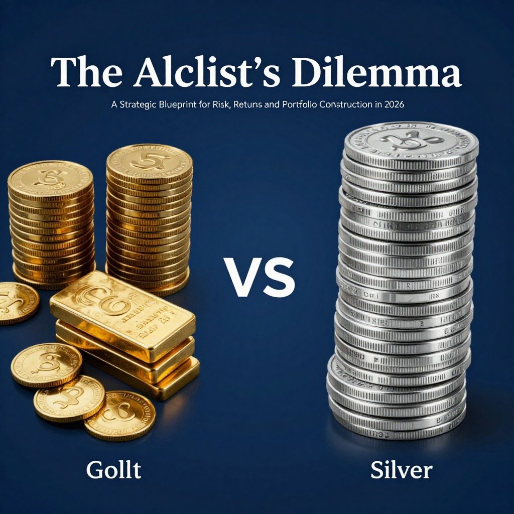 Line graph showing the Gold to Silver Ratio from 1920 to 2026, highlighting major economic and geopolitical events that caused spikes and crashes.