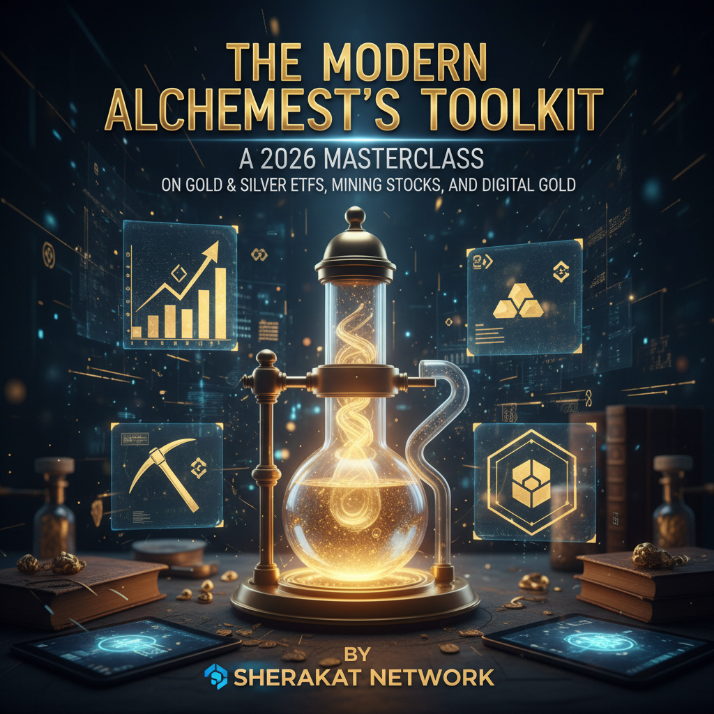 An infographic mapping the three pillars of precious metals investment—Physical/ETPs, Mining Equities, Digital Tokens—with examples, risks, and use cases for each.