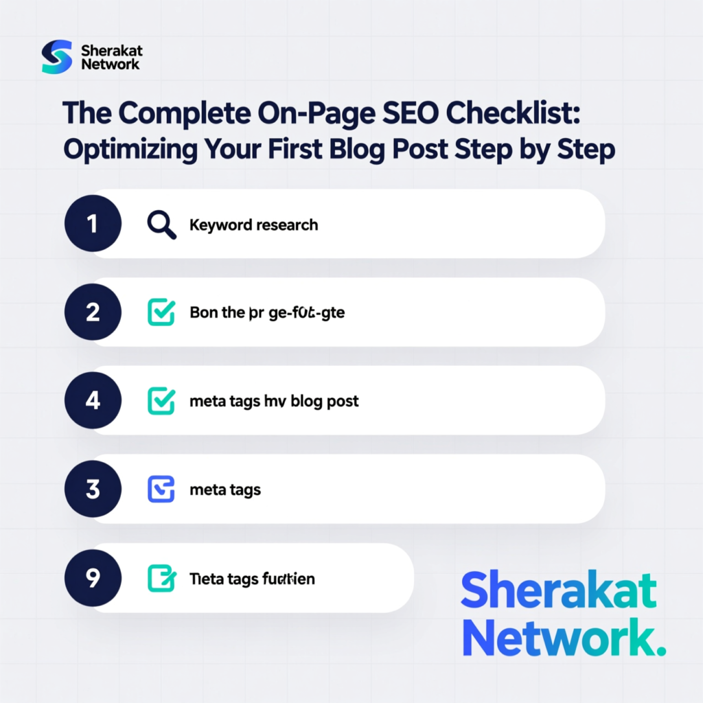The Complete On-Page SEO Checklist: Optimize Your First Blog Post (2026 ...