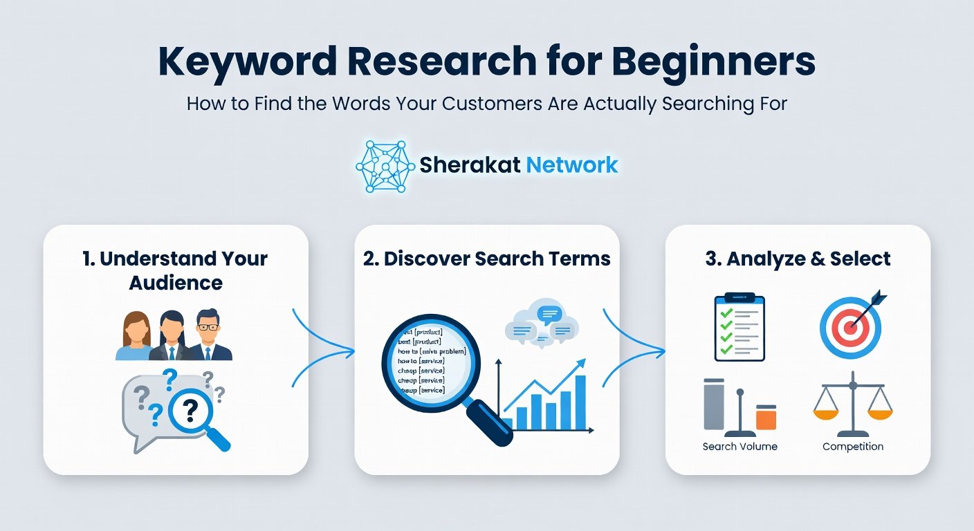 Keyword Research for Beginners: How to Find the Words Your Customers Are Actually Searching For