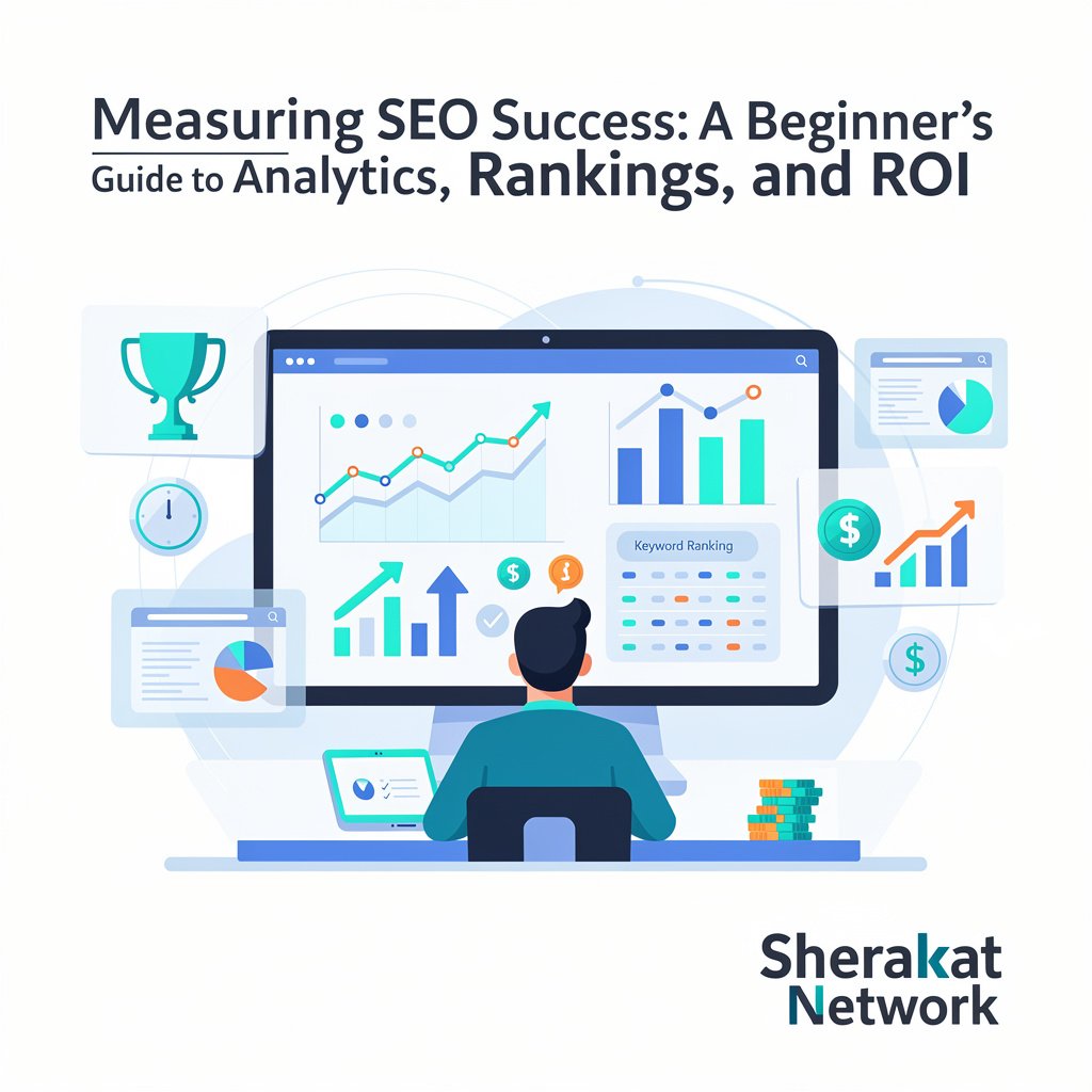A diagram showing how Google Analytics 4 and Google Search Console work together, with search query data flowing into user behavior data.