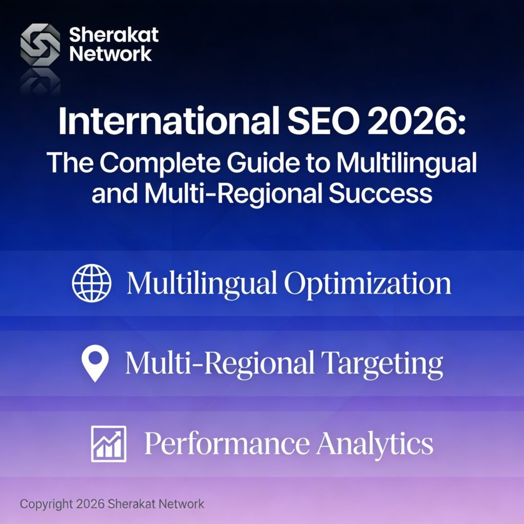 A comparison diagram showing three URL structures for international SEO: ccTLD (example.de), subdirectory (example.com/de/), and subdomain (de.example.com), with pros and cons for each.