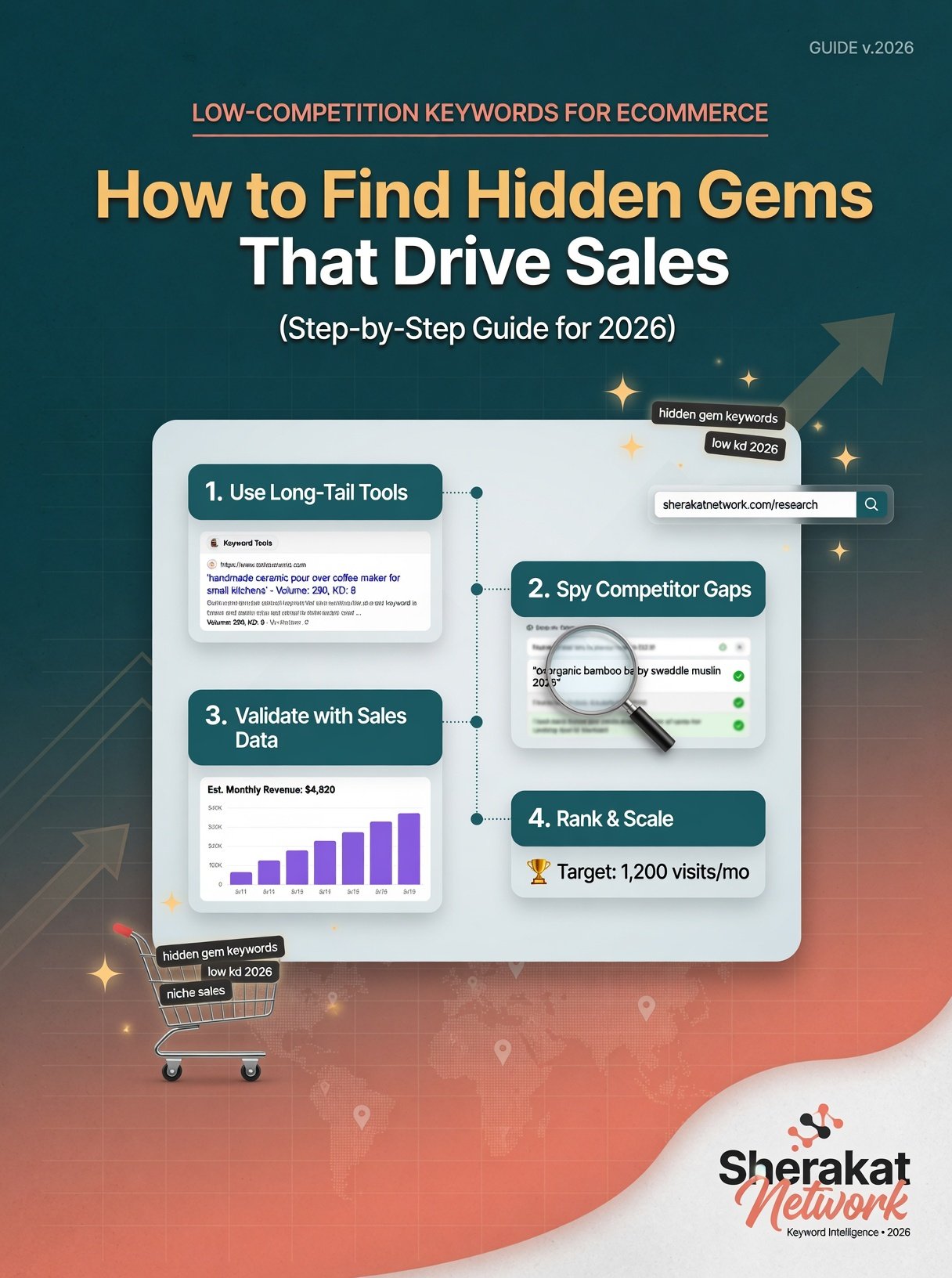 Low-Competition Keywords for Ecommerce: How to Find Hidden Gems That Drive Sales (Step-by-Step Guide for 2026)
