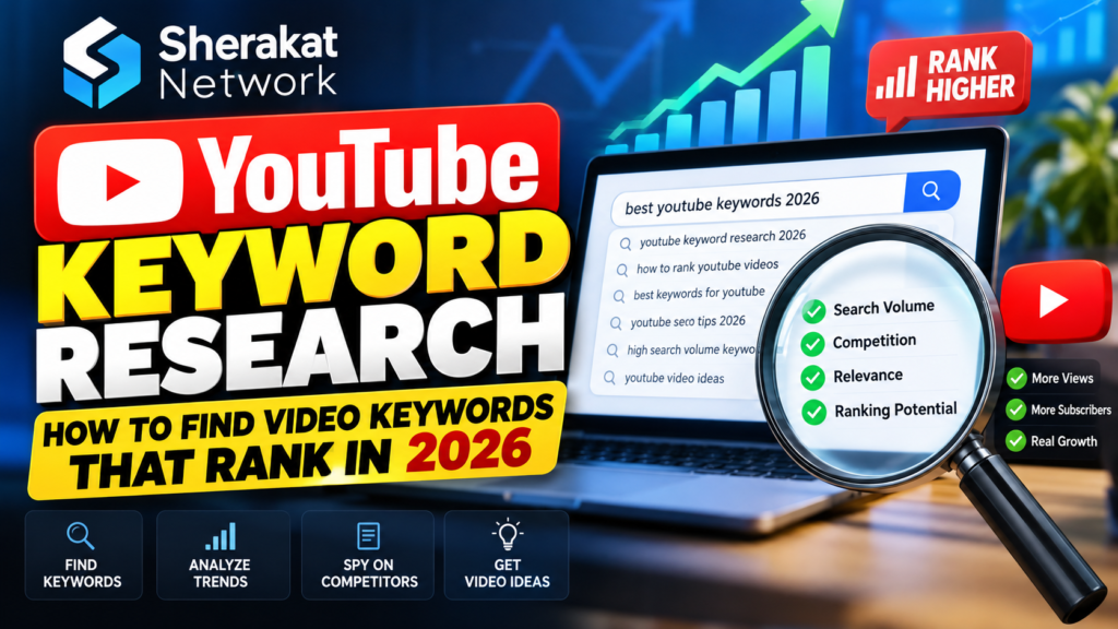 Flowchart showing the 15-minute YouTube keyword research process from seed definition to TubeBuddy evaluation